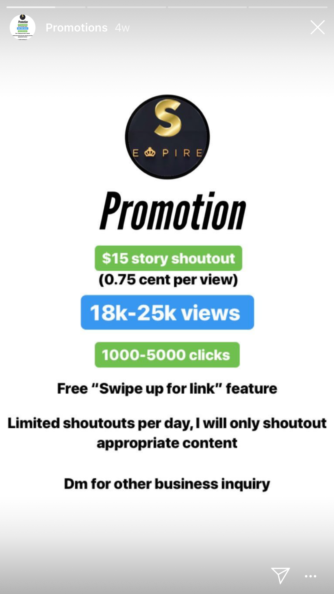 Free Promotions On Instagram